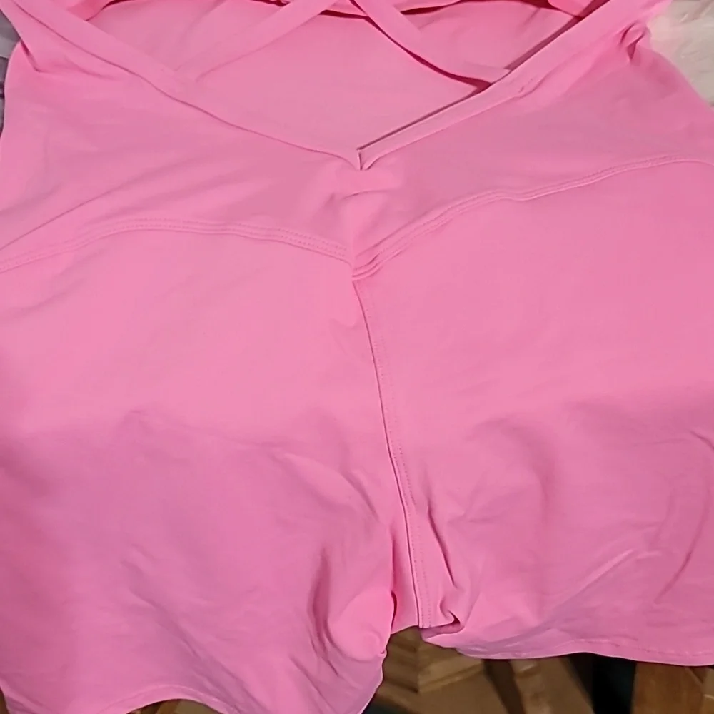 Pink Bodycon Romper - Picture 10 of 12